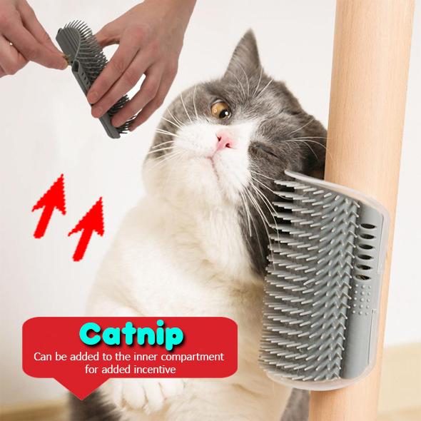 Επιτοίχια Βούρτσα για Γάτες με Catnip